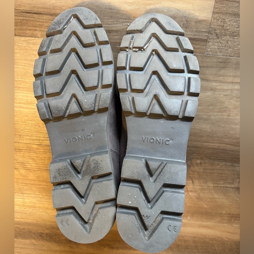 Vionic Gray Ankle Boots - Picture 7 of 7